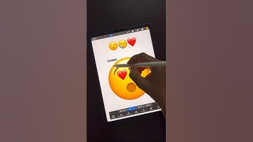 Let’s draw emojis 😍 #shorts