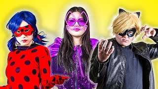 Adopted by Ladybug and Cat Noir