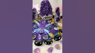 Create a Crystal Grid for the New Year! Here