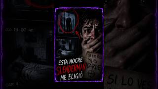 SLENDERMAN ME ELIGIÓ… Y NO PUEDO ESCAPAR 😨🌑Descripción: #terror #horror #miedo #short #slenderman