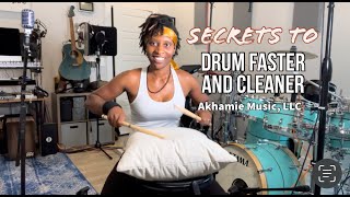 Drum Secrets | Build Drum Hand Speed | Practice on a Pillow | Fast & Clean Drum Rolls