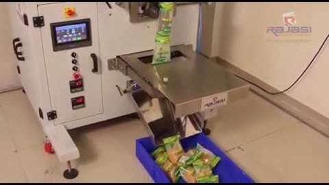 Grains Automatic Pouch Packing Machine with Two Head Vibratory Feeder