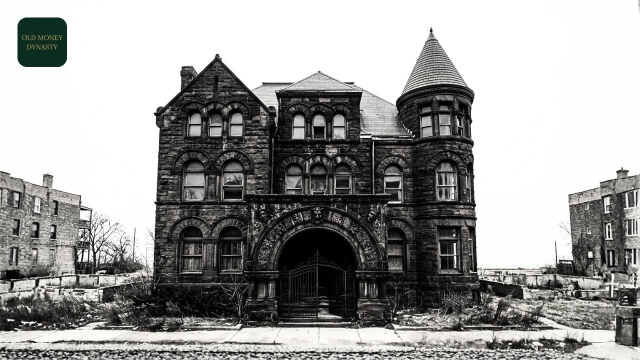 By 1929, the wealthiest street in the Midwest was a ghost town. Chickens wandered the Sherman estate. A rooming-house sign hung on the Armour mansion....