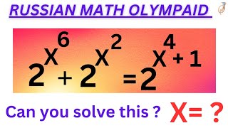 Can you solve this exponential problem | 99% can't solve this question  #russian #olympiad