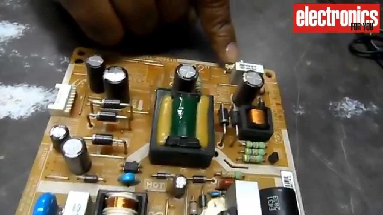 Led tv power supply board overview (hindi) youtube Dot tv bord
