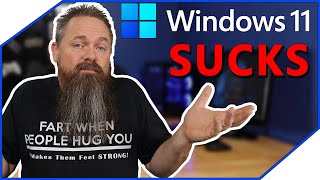 ⁣What Sucks in Windows 11