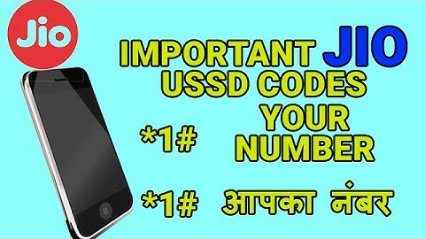 Jio Codes | Jio USSD Codes