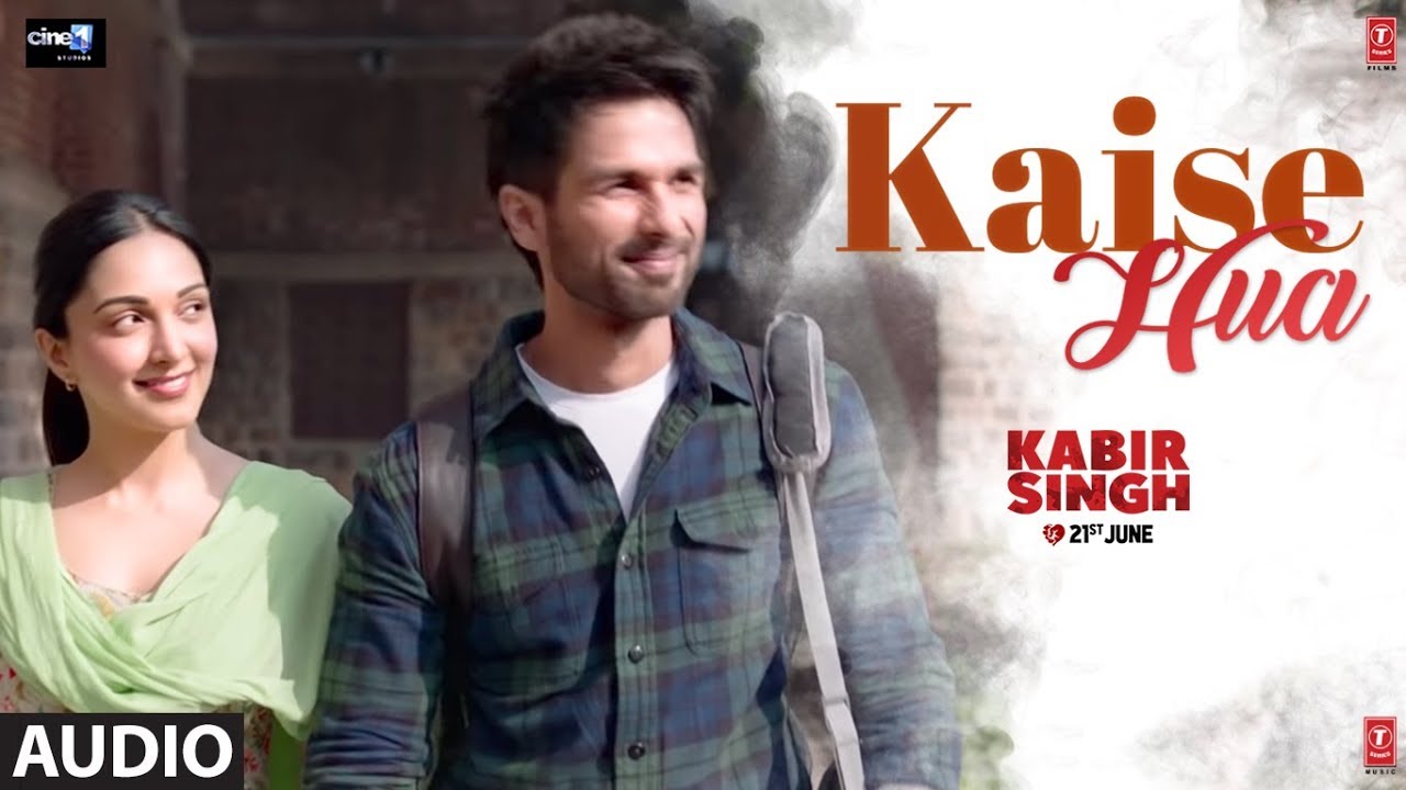 Full Audio Kaise Hua  Kabir Singh  Shahid K Kiara A Sandeep V  Vishal Mishra Manoj Muntashir