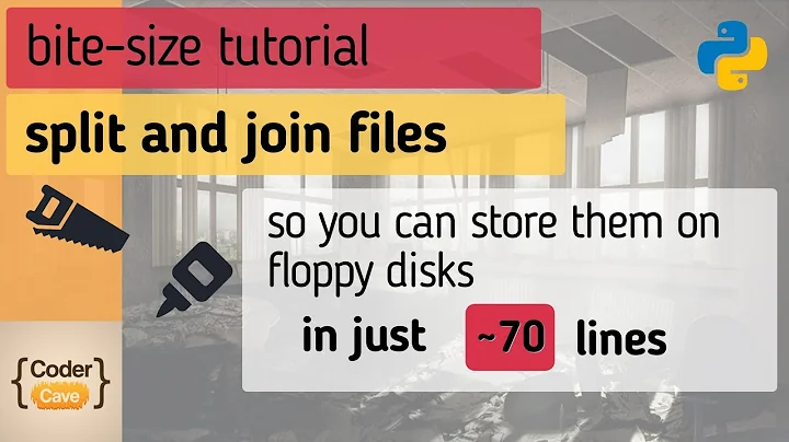 how to split big files (and then recompose them) with python [part 1]