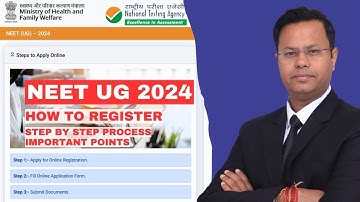 HOW TO FILL NEET UG 2024 REGISTRATION FORM CORRECTLY | MISTAKES TO AVOID | VIDEO ON NEET FORM