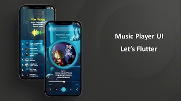 Music Player App UI || Minimal Design || Let