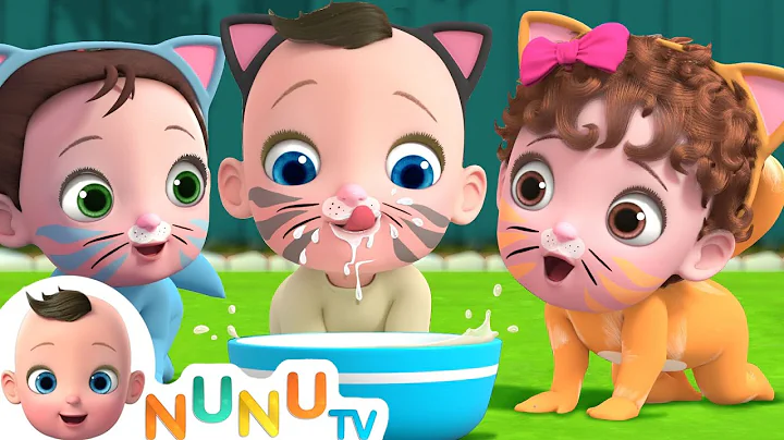 Three Little Kittens + More Kids Songs | NuNu Tv Nursery Rhymes