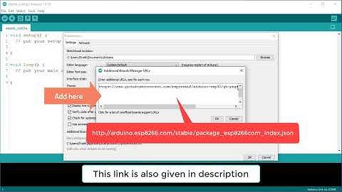 Adding ESP8266 Boards in Arduino IDE (NodeMCU)