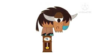 Patchwork pals Bison Farting mascot stink