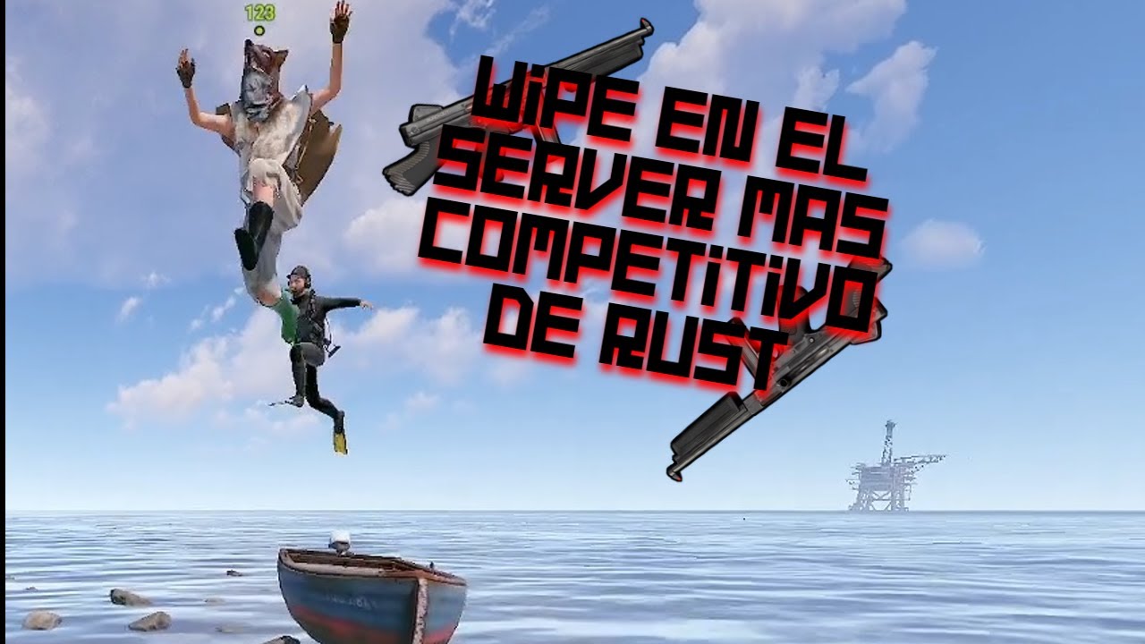 WIPE EN EL SERVER MAS COMPETITIVO DE RUST - YouTube