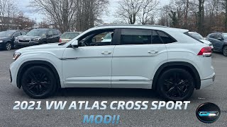 'Unleash the Power: Exploring the 2021 Volkswagen Atlas Cross Sport Modified intake and Exhaust