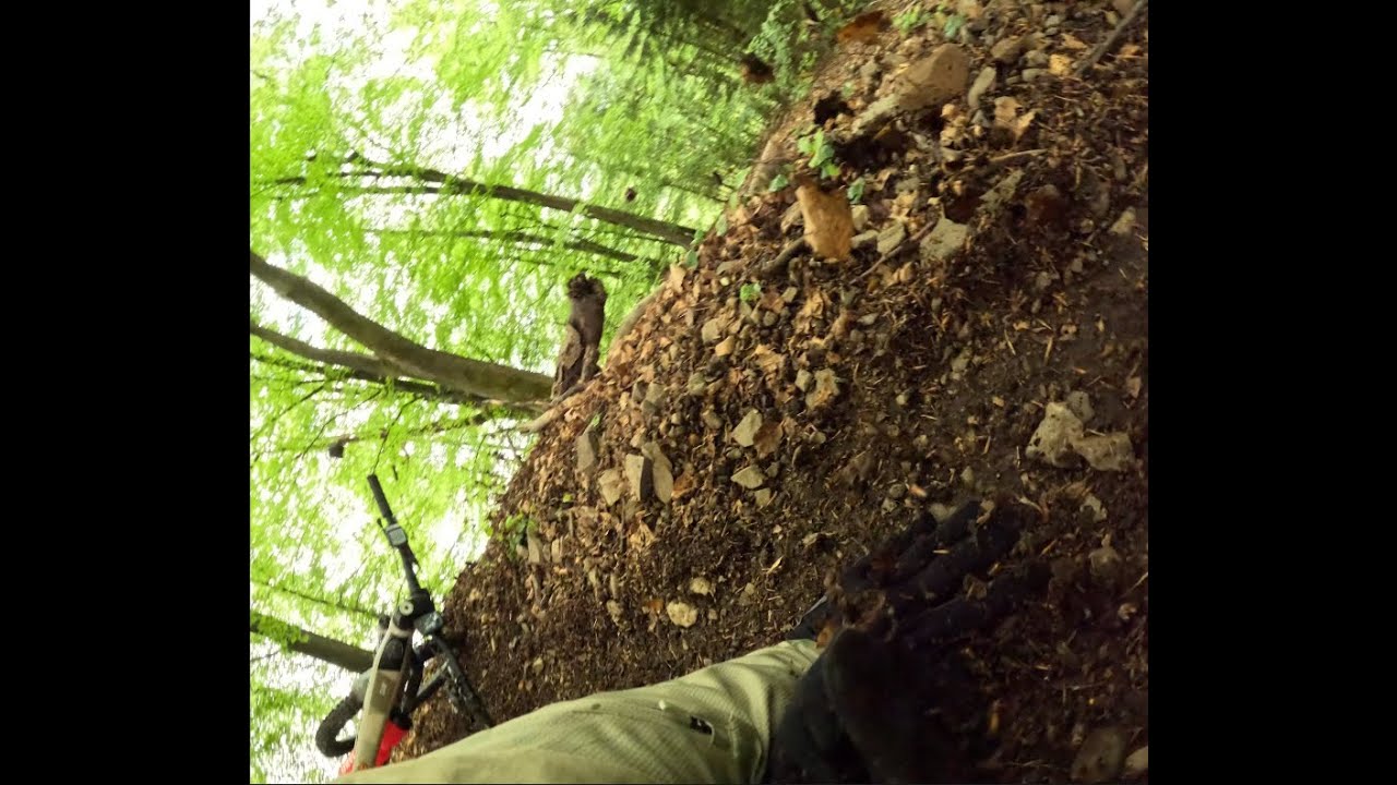 Engelskirchen Enduro mit crash