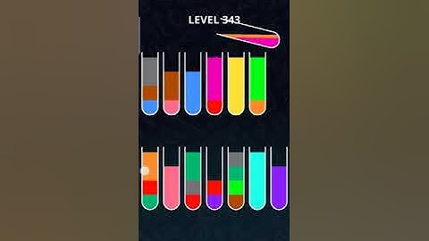 Color sort puzzle level 343