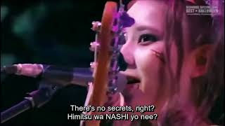 SCANDAL - Konya wa Pizza Party (LIVE - Romaji & English Subtitles) Re-Uploaded
