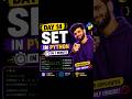 Day 14 | Python Set Explained in 1 Minute 🔥 | No Duplicate Values