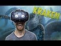 BECOME THE KRAKEN IN VR | Kraken VR - HTC Vive Gameplay