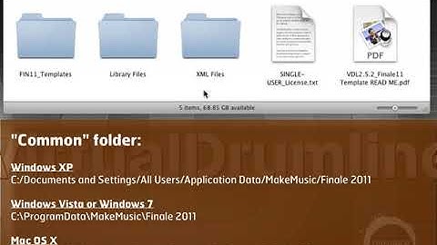 Finale Lesson 1: Installing Template Files (Virtual Drumline Demystified with Bryan Harmsen)