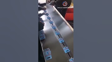 Pillow bag band code card horizontal type automatic bag packaging machine testing video