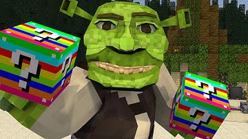 Minecraft | ULTIMATE LUCKY BLOCK SHREK BOSS CHALLENGE!