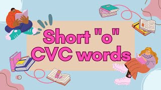 PRACTICE READING | CVC WORD LISTS | Short "o" CVC words | Teacher Joy
