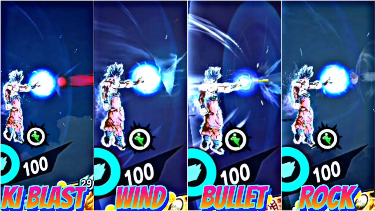 MUI GOKU DEFLECTING DIFFERENT TYPE OF KI BLAST 🔥!!! IN DRAGON BALL ...