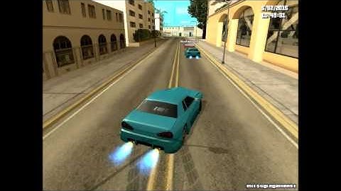 GTA SA Drift Elegy Stock Handling