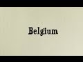 英単語 Belgium 発音と読み方