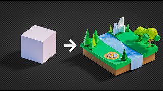 Blender 4.0 Beginner Tutorial | Low Poly Worlds screenshot 4