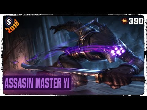 Assassin Master Yi Skin 2018 - League of Legends