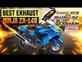 Kawasaki ZX14R Exhaust Sound🔥 Review,Upgrade,Mods,Stock,Brock's,Voodoo,Akrapovic,Yoshimura +