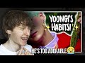HE'S TOO ADORABLE! (BTS Min Yoongi's Habits | Reaction/Review)