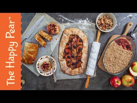 3-easy-desserts-with-apples-|-the-happy-pear-vegan