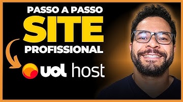 Como Criar um SITE PROFISSIONAL no CRIADOR DE SITE UOL | Passo a Passo - Tutorial Completo
