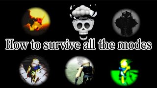 How to survive all modes (The Rakoof Kill test)