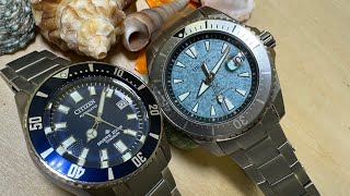 Seiko Shogun vs Citizen Barnacle Shootout