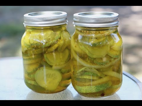 Bread and Butter Pickles Canning Recipe