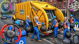 Garbage Truck Realistic Simulator! 3D City Road Driving Game: Garbage Truck For Android Gameplay screenshot 1
