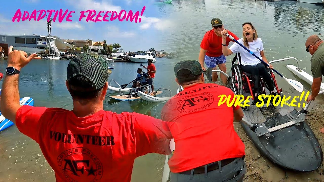 VLOG #121 WHEELCHAIRS FLOAT ON WATER! - YouTube