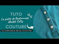 Tuto couture  la patte de boutonnage  lencolure du modle softy