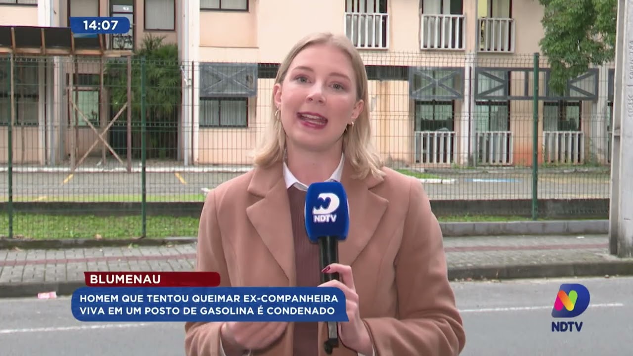 Blumenau: homem que tentou queimar ex-companheira viva em um posto de gasolina é condenado