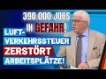 AfD warnt: Luftverkehrssteuer zerstört 390.000 Jobs in Deutschland!