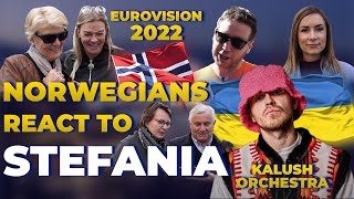 Norwegians react to Stefania by Kalush Orchestra Ukraine Eurovision Song Contest 2022