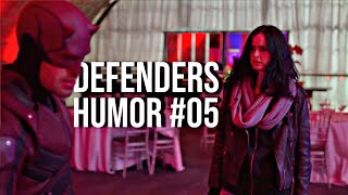 defenders humor #05 |  last time we did have a plan he left us to fight that chick in the spandex