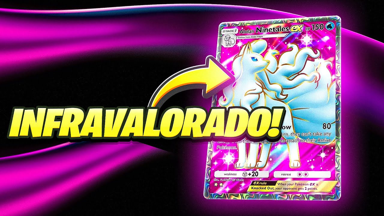 NINETALES DE ALOLA EX HACE QUE TODOS LOS RIVALES SE RINDAN !! ESTE MAZO ES UNA LOCURA !!