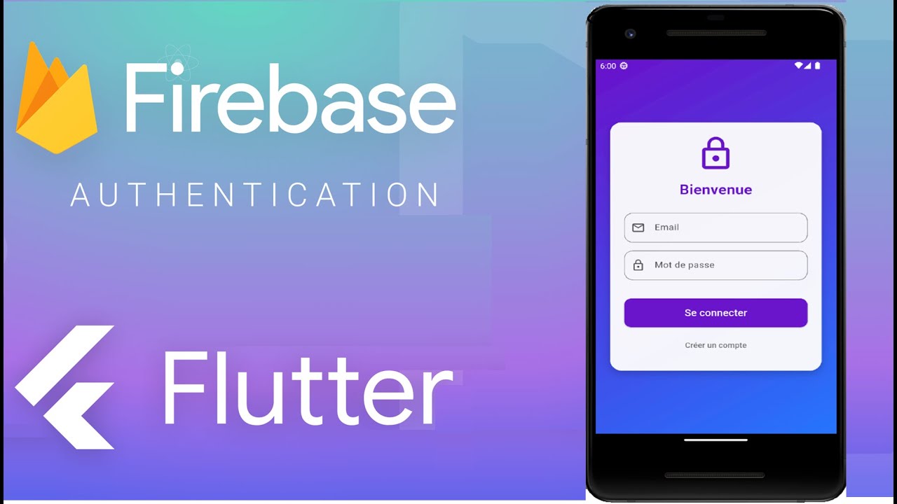Comment implémenter l’authentification Firebase dans Flutter - YouTube